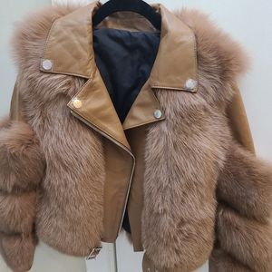 Real Fox Fur Coat